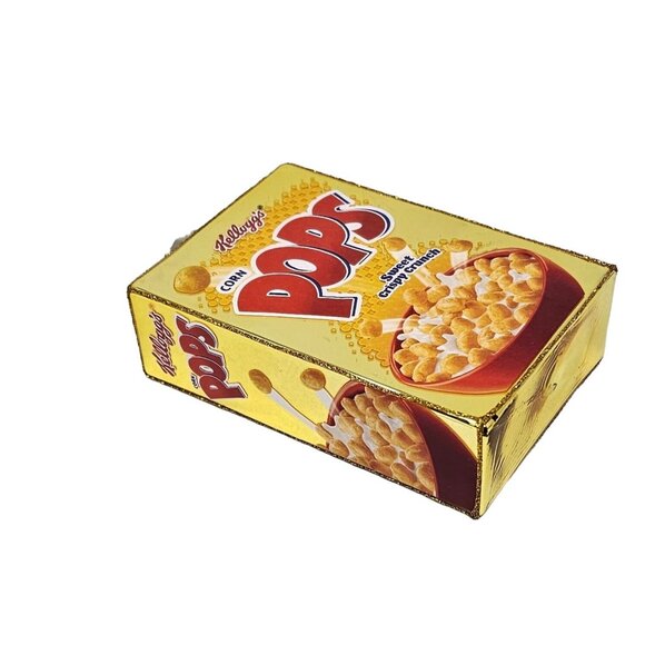 Kellog's Corn Pops Breakfast Cereal Glass Christmas Ornament - Picture 3 of 4